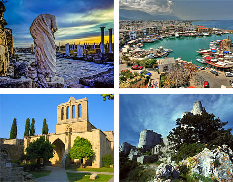 Kıbrıs Tatil Rehberi - Gezilecek yerler