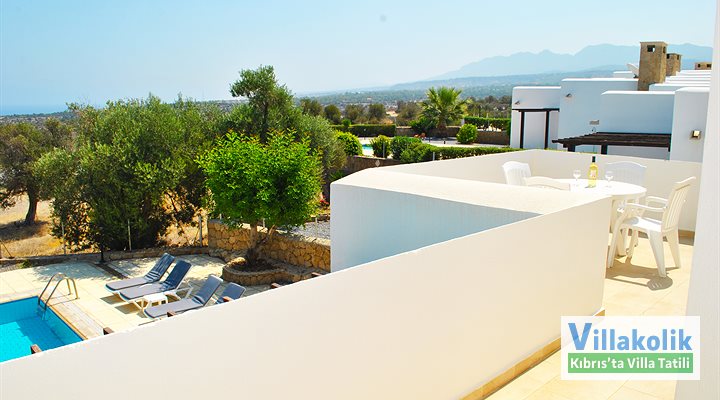 Kiralık Villa Mavi Ev Alagadi, Girne, Kıbrıs Villakolik